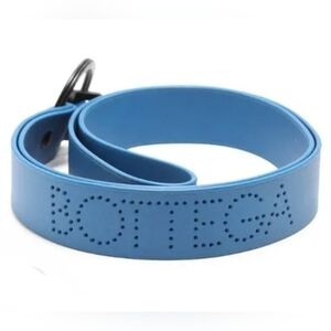 Bottega Veneta Laccio Blue Leather Keyring Lanyard Brand New FULL INCLUSION